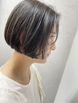 ムニ(MUNI) シルバーグレー×ハイライトカラー