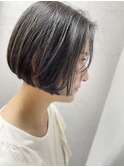 シルバーグレー×ハイライトカラー