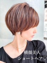 アマトウキョウ 表参道(AMA TOKYO) 韓国ヘアー　斜めバング　大人ガーリー　大場猛