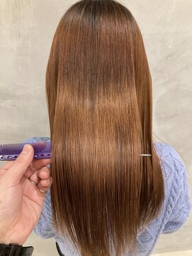 ノーツ 亀有(NAUT) 髪質改善/縮毛矯正/ストレート/黒 髪/ココアベージュ/亀有