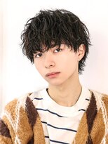 オーシャントーキョー 心斎橋(OCEAN TOKYO WEST)&nbsp;ツイストスパイラルパーマウルフメンズパーママッシュ