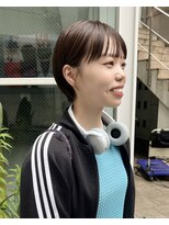 ニコ トウキョウ(nico TOKYO)&nbsp;マッシュショートショートボブハンサムショート