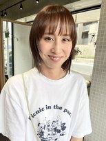 フェリア 池田(FERIA)&nbsp;ぱっつんボブ（田岡）