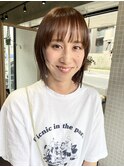 ぱっつんボブ(田岡)