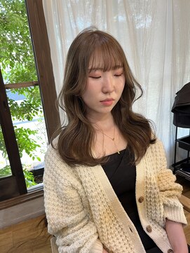 フィト(Fito) 【fito hina】透明感☆くすみベージュカラー