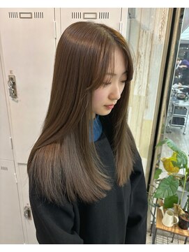 ナンバー アンフィール 渋谷(N° anfeel) 髪質改善透明感オリーブベージュ艶髪渋谷