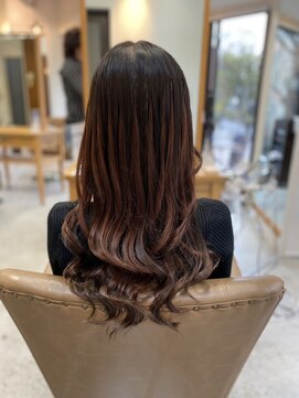 フツーロ 栄(FUTURO) プルエクステ　レッドカラー