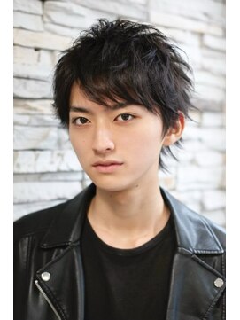 ルーツ(ROOTS) パーマをプラスしたスパイキーショート