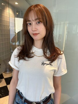 ラパンセヴェール(LA PENSEE VERT) 透明感カラー/顔まわりカット