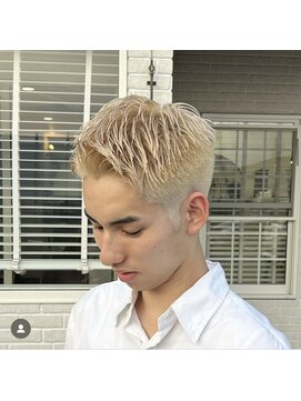 アボックス(abox) ホワイトブロンド【2ブリーチ