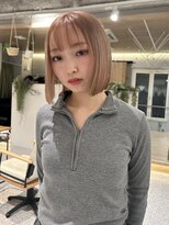 ゼストララ(ZEST Lara)&nbsp;顎ラインボブ×ハイトーン【吉祥寺】斎藤百花