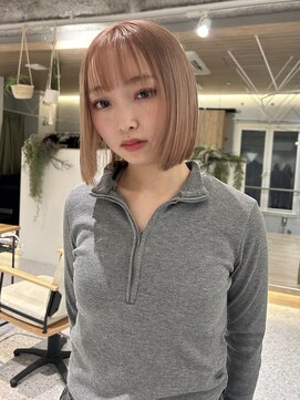 ゼストララ(ZEST Lara) 顎ラインボブ×ハイトーン【吉祥寺】斎藤百花