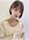 ミルクティーベージュ/ダブルカラー/ケアブリーチ/髪質改善/原宿
