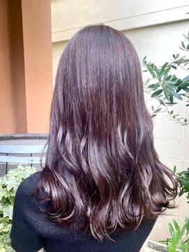 ココカラヘアー ニコ(cococara hair nico) カシス/ピンク/髪質改善/トリートメント/暖色/艶感