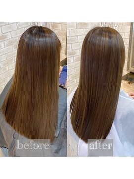 ヴィアスヘアー(vias hair) 白髪染め対応◎全体カラーアッシュベージュ