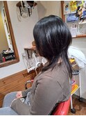 ロングウルフヘアー