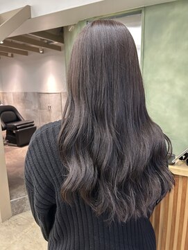 エイトオロク 那覇小禄店(EIGHT oroku) 透明感カラーとコテ巻き