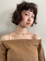 ローブ アオヤマ(LOAVE AOYAMA)&nbsp;ボブパーマ/ニュアンスパーマ/顔周りレイヤー/表参道/渋谷