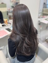 アール 横浜(R)&nbsp;【ユゲミナミ】暗髪＊透明感ラベンダーベージュ