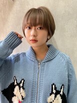 ロンドロゼ 池袋(Lond rose)&nbsp;イメチェン外ハネボブ美髪ワイドバング/ショートボブ髪質改善