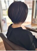 大人ショートボブ