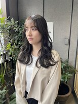 グリーン 町田(green)&nbsp;【ミディアム】ふんわり動きが出る顔周りレイヤー