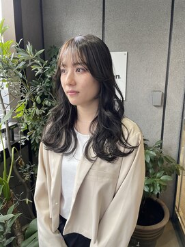 グリーン 町田(green) 【ミディアム】ふんわり動きが出る顔周りレイヤー