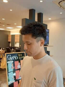 男を磨くメンズサロン オム グランド(HOMME GRAND) くせ毛風パーマ
