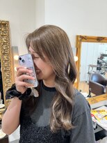 コワファースト  させぼ五番街店(COIFF1RST)&nbsp;ブリーチ有りオリーブベージュ♪