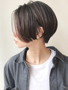 モリオフロムロンドン 原宿本店(morio from London)の写真/【原宿/明治神宮前】乾かすだけでOK！忙しい朝も手ぐしでセットできる、再現性の高さが人気の秘密☆