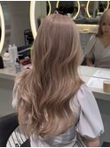 韓国へア/ブリーチ/顔周りカット/ハイトーン/レイヤーカット/