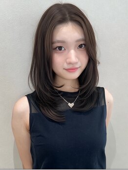 ミリミリ(milimili)の写真/［横川駅徒歩4分/韓国ヘア］トレンドのレイヤーカット/ハッシュカット/顔周りレイヤーでこなれロングヘアに