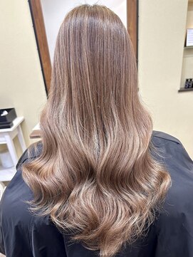 バンビーノ(Bambino) ハイライトミルクティーカラー