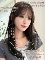 レイリー 原宿 表参道(Rayreee)&nbsp;choco beige×韓国風レイヤーカット