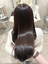 ザックラフィネ(ZACC raffine) ラベンダーブラウン/マロンブラウン/ワンカラー/艶髪