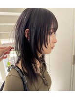 バンクスヘアー(BANK'S HAIR)&nbsp;池袋　ハッシュカット　シャギー　レイヤー　ウルフカット
