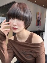 ケーツー エソラ池袋店(K-two)&nbsp;ショートヘア*マッシュショート*ワイドバング*顔周りカット