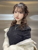 ロゼル(ROSEL)&nbsp;ふわふわハーフアップお団子