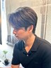 ★男性限定★曲がる縮毛矯正+カラー+カット+VEENA SPA+眉カット ¥22980