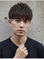 バーバーショップテト(barber shop tete)&nbsp;ナチュラルパーマ&マッシュ