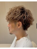 エイトノット(eight knot) ラフウルフ波巻きシャドウパーマ/20代30代40代/名取美田園岩沼