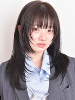 リジョイスヘア レイ(REJOICE hair Lei)&nbsp;暗髪でも透明感。軽さをまとうオリーブグレージュ×レイヤー
