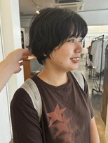 マカロニコースト(macaroni coast)&nbsp;ショートボブパーマ 緩めパーマボブ 緩めパーマショートボブ