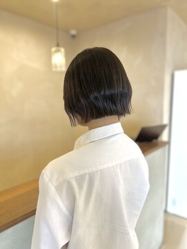 カノエ 宇部厚南店(canoe) タッセルボブ、ウェーブ巻き