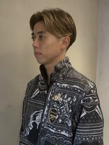 シーセブン(CCCCCCC) センターパート×フェード×メッシュキャップハイライト