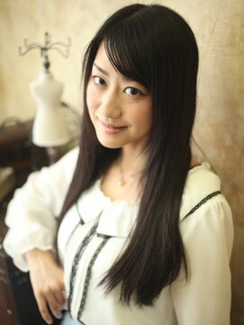 リノヘア プラス 関内店(RINO hair＋) ＲＩＮＯ関内店　美人黒髪ツヤカラーの光沢感