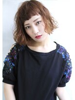 ラエティス(Laetus)&nbsp;３Ｄカラーパーマ×ジグザグバングで個性派モードBOB【Laetus】