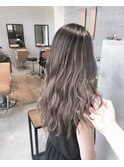 ミルクティーバレイヤージュ