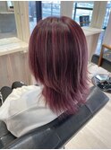 ハイライトカラー☆レッドバイオレット☆