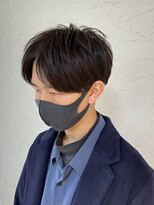 カモン(CAMON) センターパート×ナチュラルマッシュ